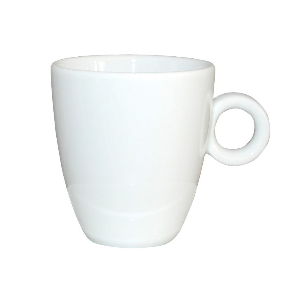 Bola Kaffeetasse hoch weiß 19 cl.